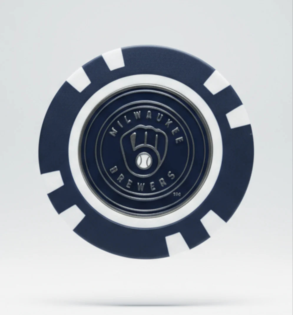 MLB Poker Chip Ball Marker