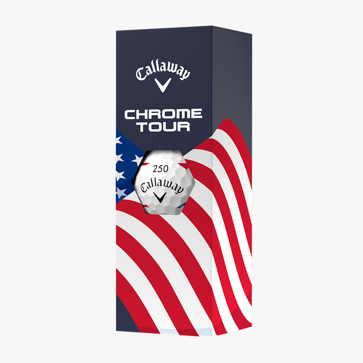 Callaway Chrome Tour USA Stripe Golf Balls