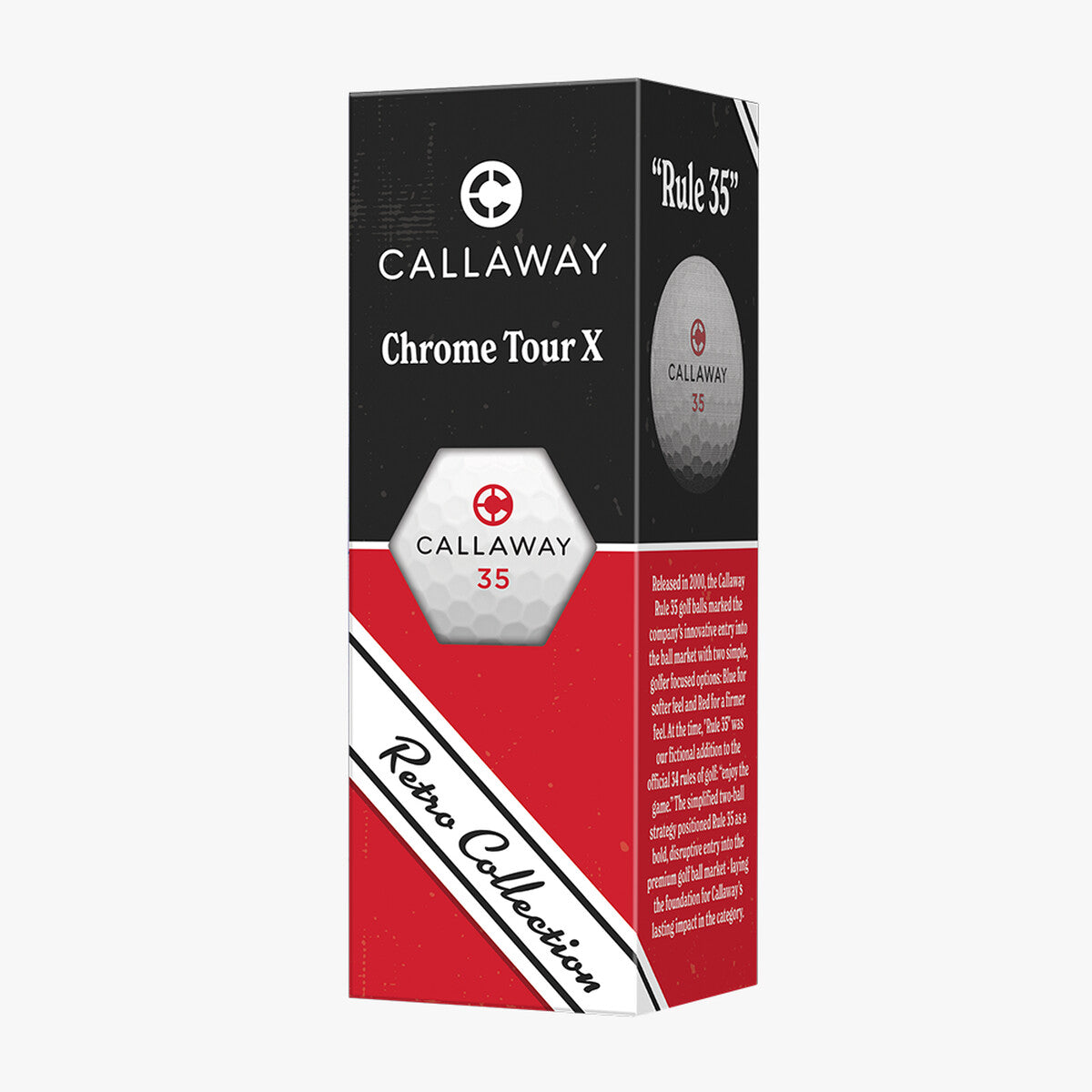Callaway Chrome Tour X Retro Golf Balls