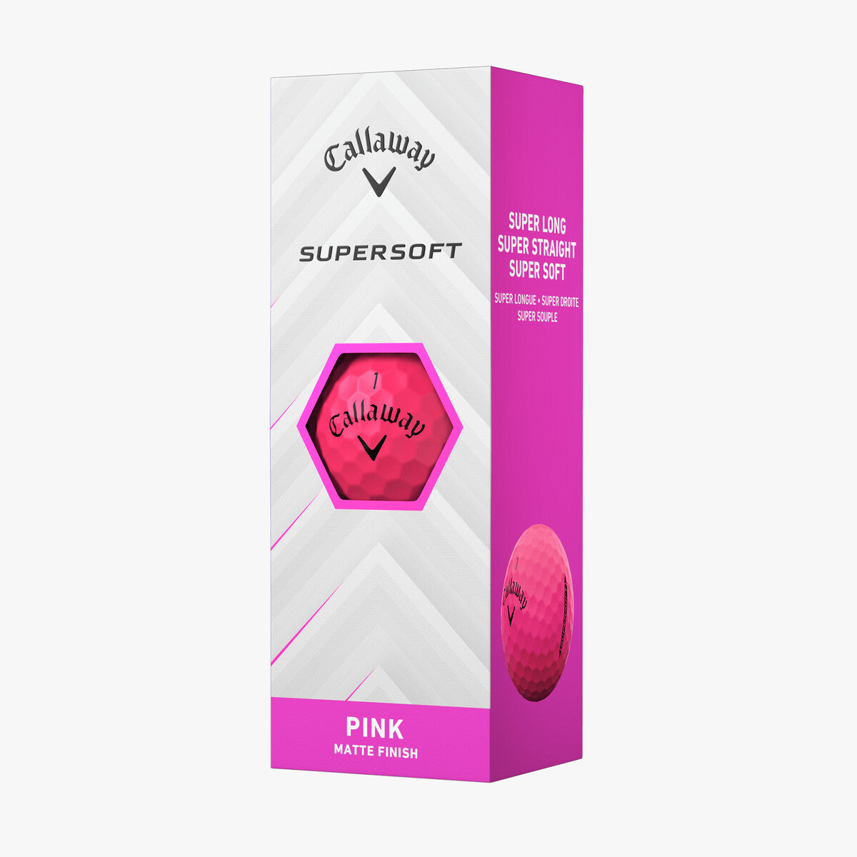 Callaway Supersoft Matte Pink Golf Balls