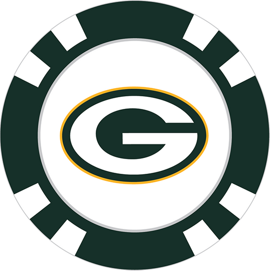 NFL Poker Chip Ball Marker