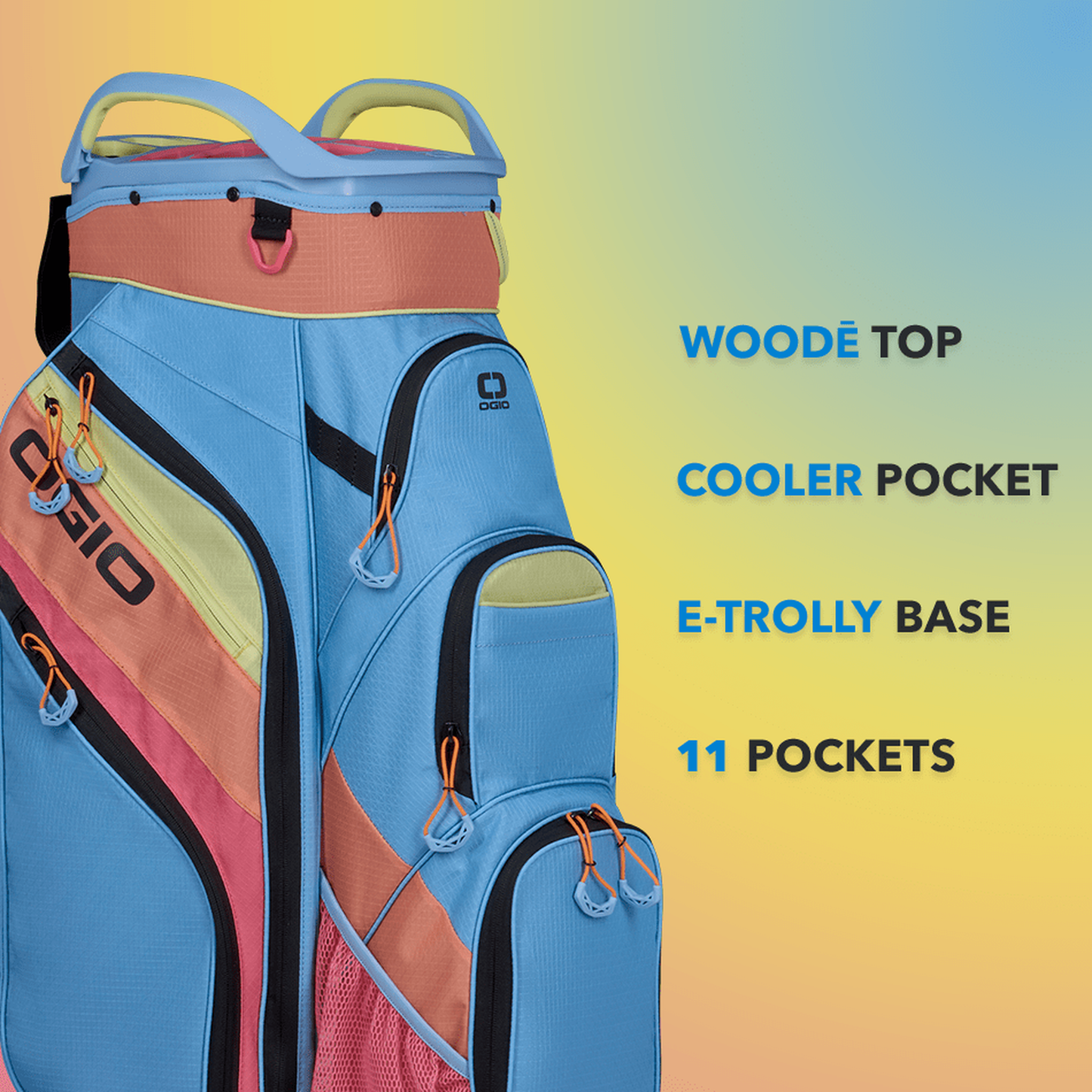 OGIO Woode 15 Cart Bag (25')