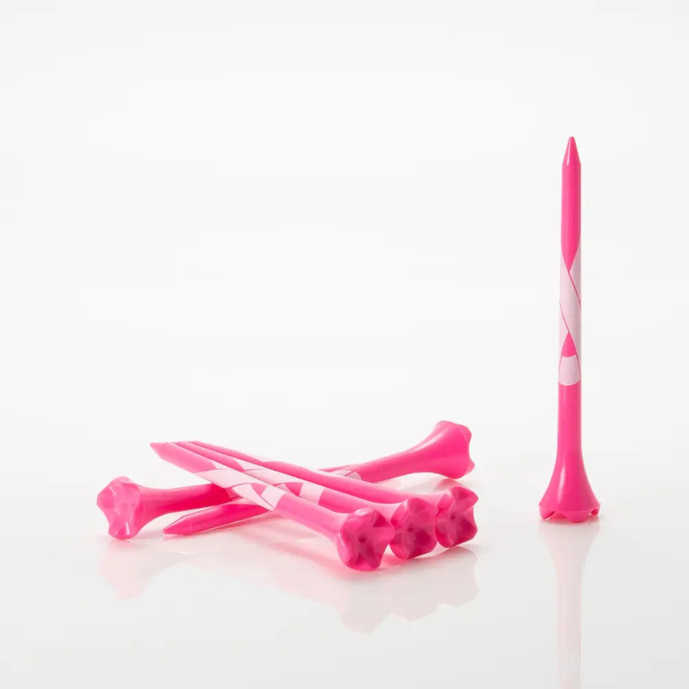 Pride Performance Breast Cancer Awareness Plastic Golf Tees
