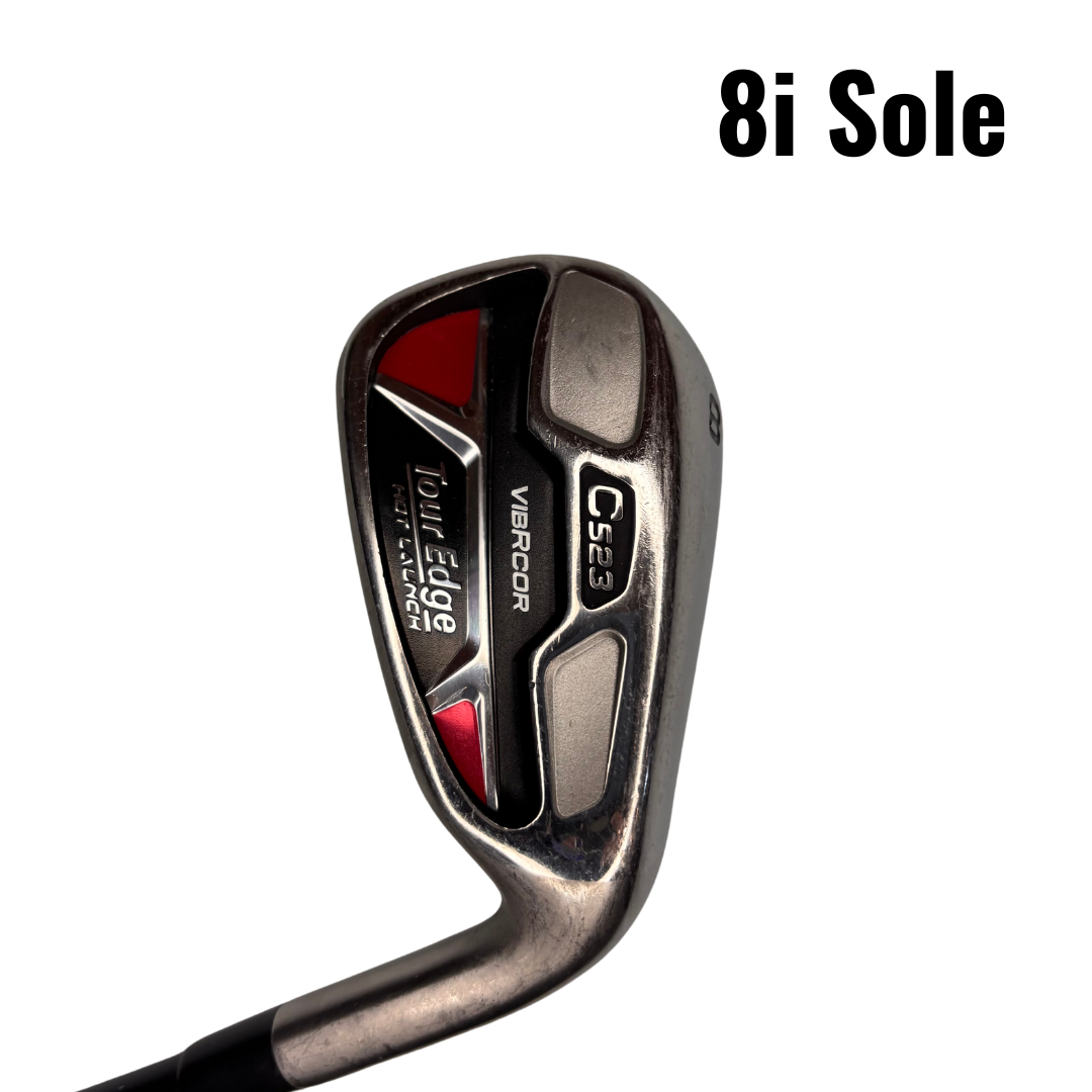 Tour Edge Hot Launch C523 Irons (4-9, PW, AW, A-Flex, Pre-Owned)