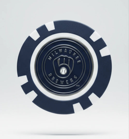 MLB Poker Chip Ball Marker