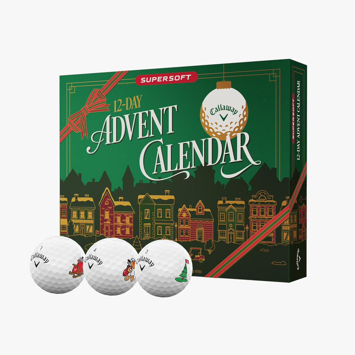 Callaway Supersoft 12-Day Advent Calendar Golf Balls
