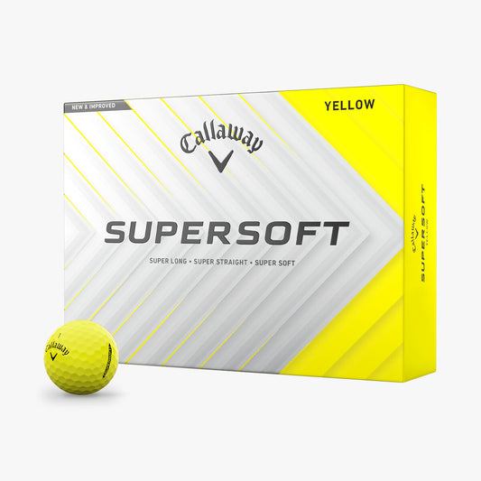 Callaway Supersoft Yellow Golf Balls
