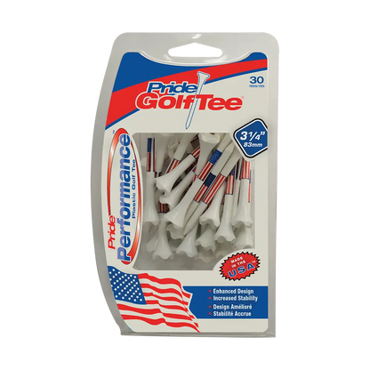 Pride Performance USA Plastic Golf Tees