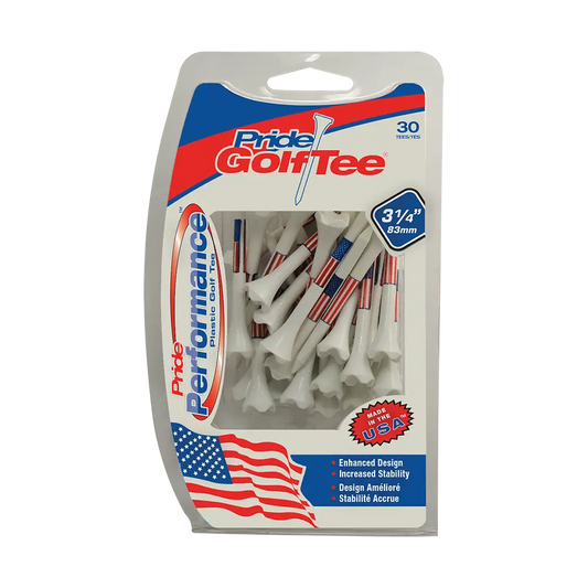 Pride Performance USA Plastic Golf Tees