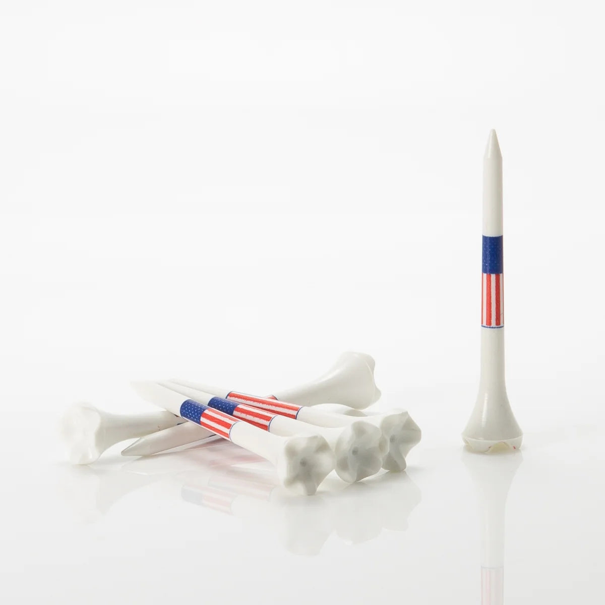 Pride Performance USA Plastic Golf Tees