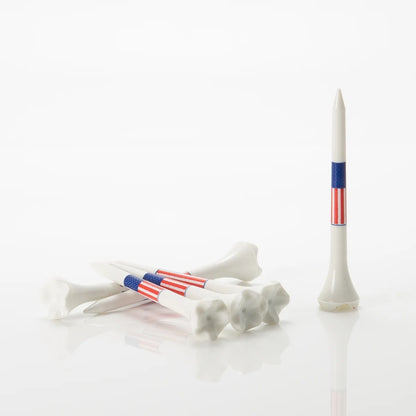 Pride Performance USA Plastic Golf Tees