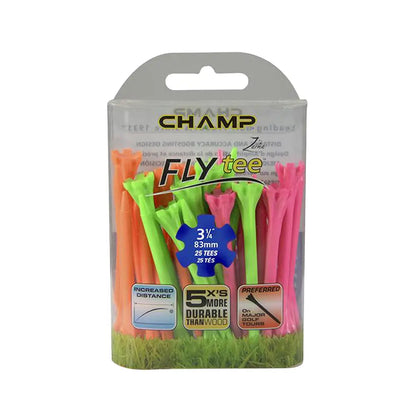 Champ Flytee Neon Mix Golf Tees