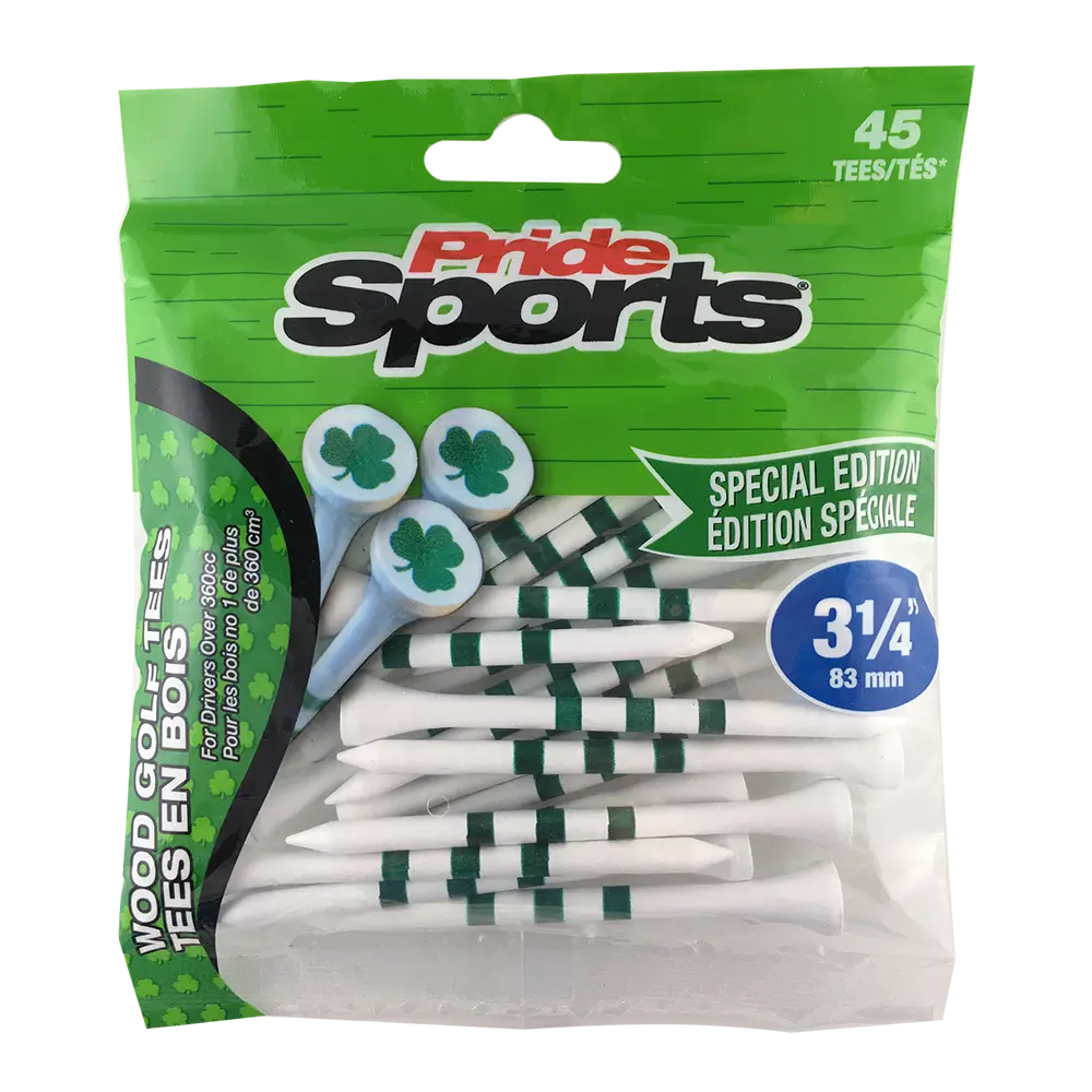 Pride Sports Shamrock Golf Tees