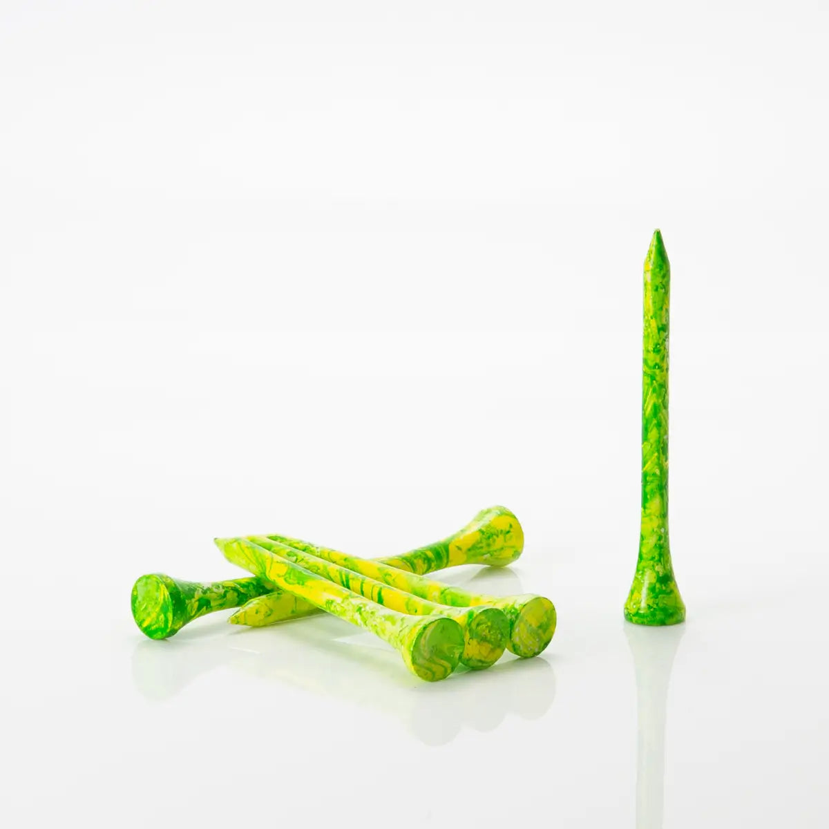 Pride Sports Splatter Green/Yellow Golf Tees