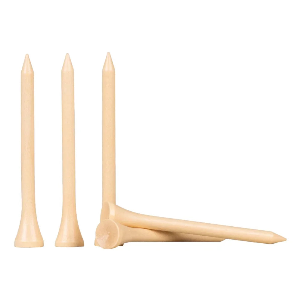 Pride Wood Natural Golf Tees