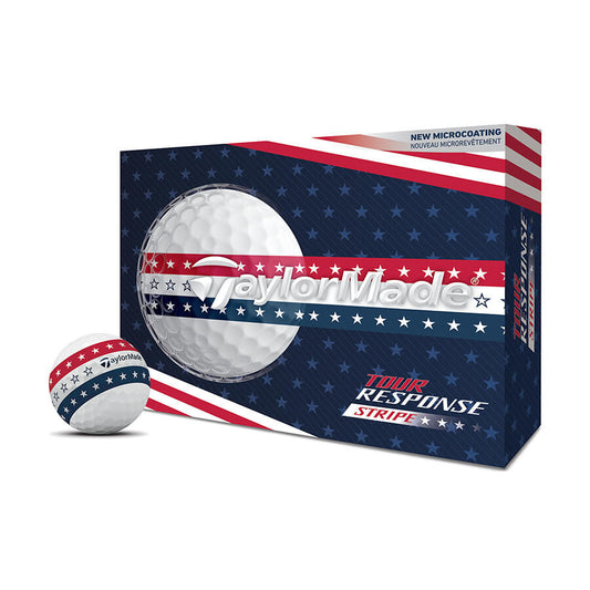 Taylormade Tour Response USA Stripe Golf Balls