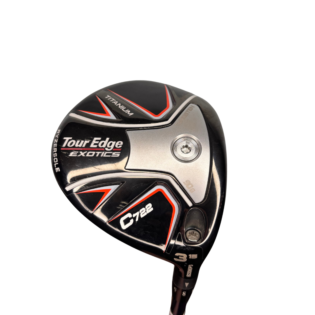 Tour Edge Exotics C722 3(15°) Fairway Wood (RH, Ventus Blue 6 Regular Flex, Pre-Owned)