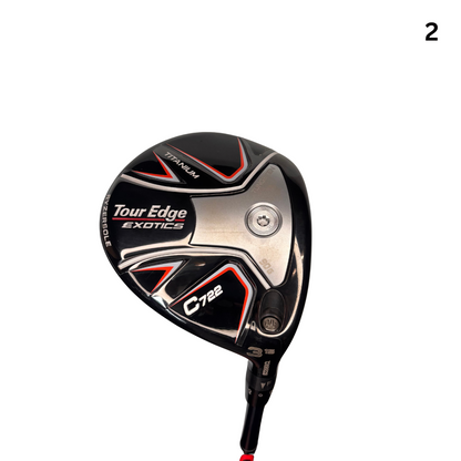 Tour Edge Exotics C722 3(15°) Fairway Wood (RH, Ventus Blue 6 Regular Flex, Pre-Owned)