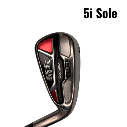 Tour Edge Hot Launch C523 Irons (4-9, PW, AW, A-Flex, Pre-Owned)
