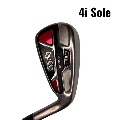 Tour Edge Hot Launch C523 Irons (4-9, PW, AW, A-Flex, Pre-Owned)