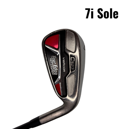 Tour Edge Hot Launch C523 Irons (4-9, PW, AW, A-Flex, Pre-Owned)