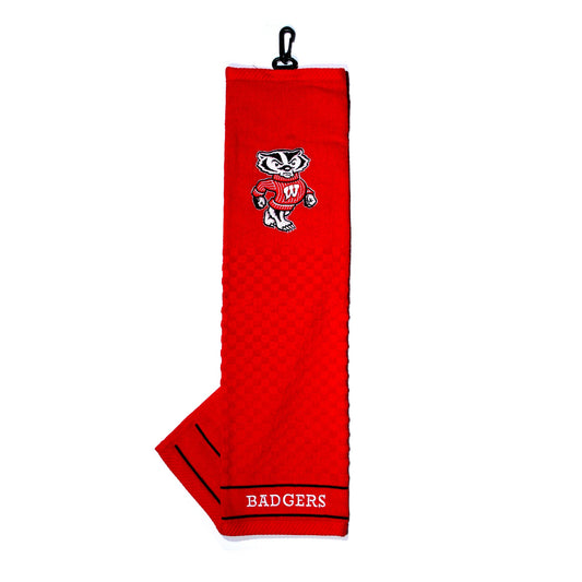 Team Golf Embroidered Towel (Wisconsin Baders)
